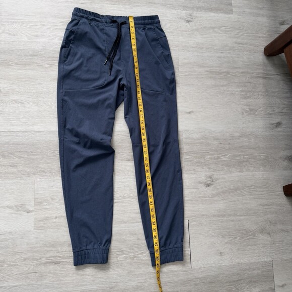 Lululemon LICENSE TO TRAIN Jogger Pants BLUE Men’s Size Medium EXCELLENT - Picture 8 of 12